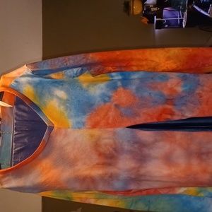 3/$12 New Long sleeve vneck full lenth Sweater Top sz med